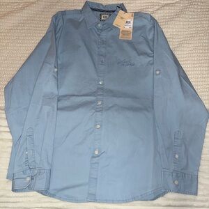 Scotch & Soda Denim Shirt Jacket Light Blue Men’s Large NWT
